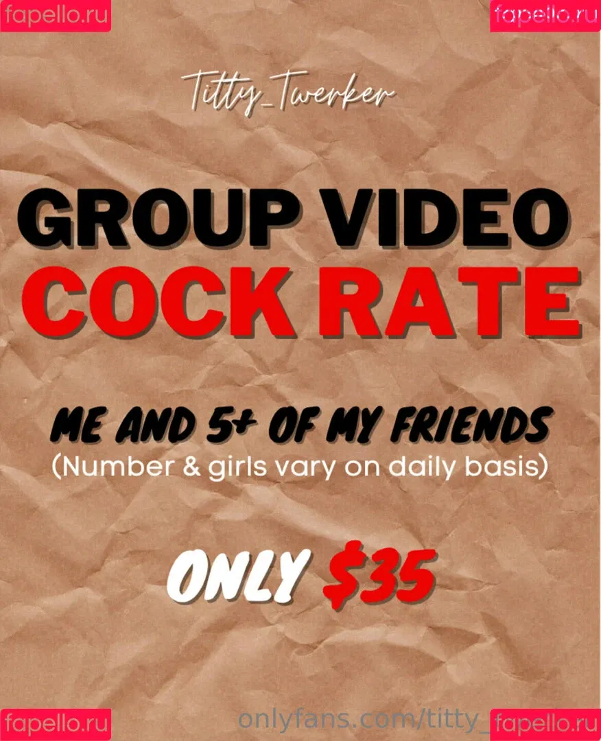 titty_twerker Onlyfans Photo Gallery 