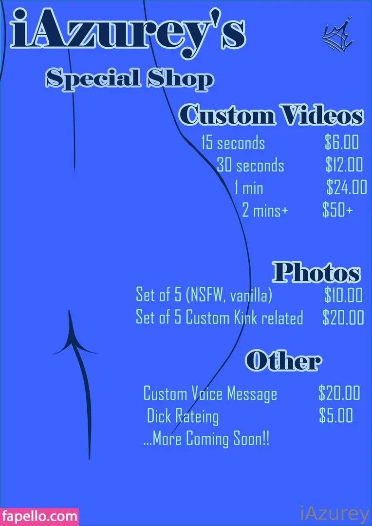 iazurey Onlyfans Photo Gallery 
