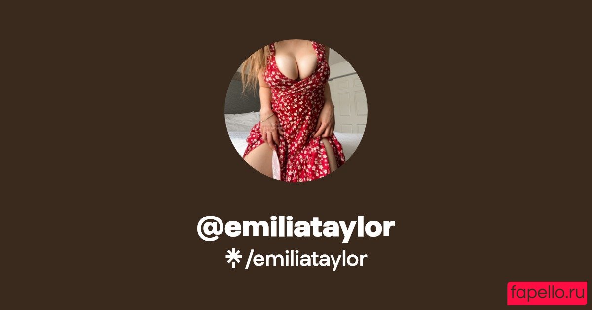 Emilia.Taylor Nude Onlyfans Photo 6