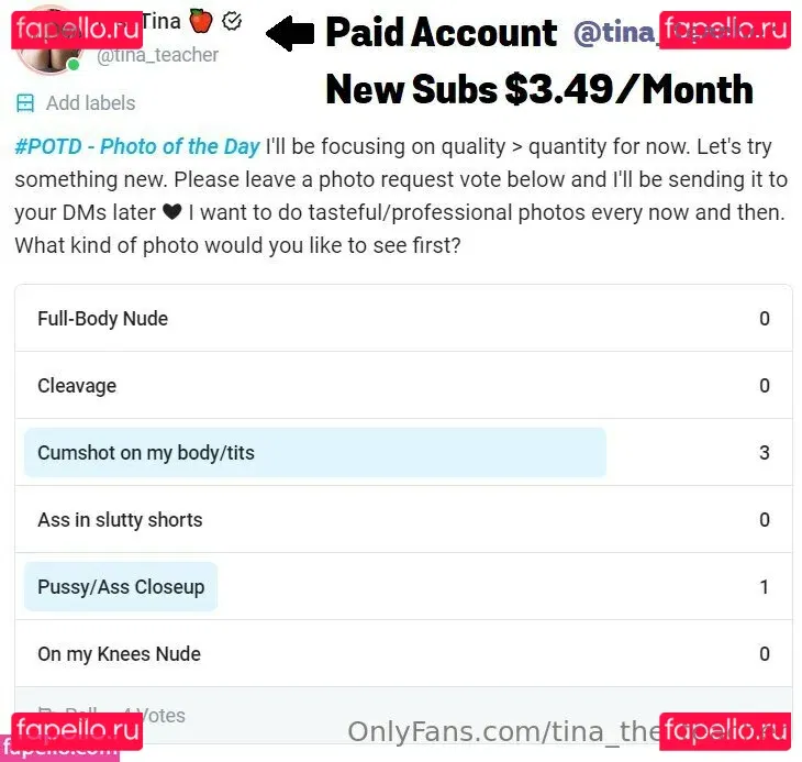 tina_the_teacher Onlyfans Photo Gallery 