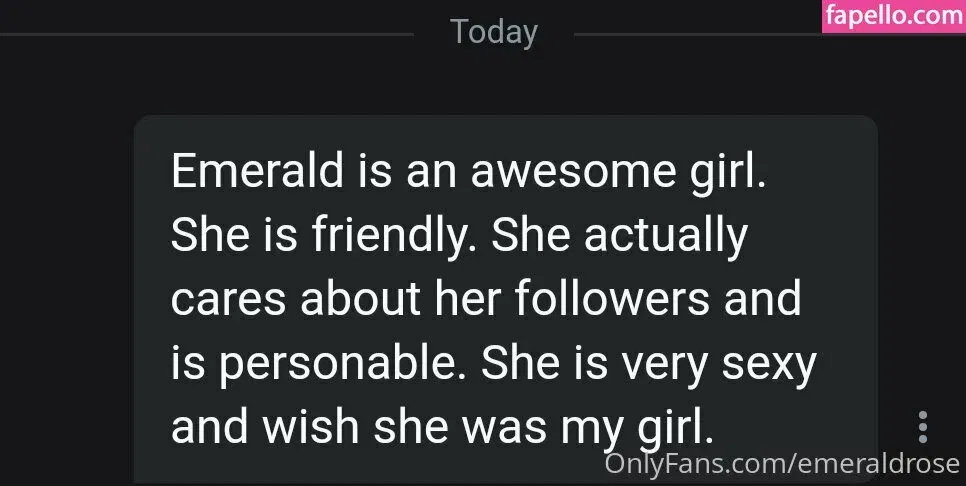 emeraldrose Onlyfans Photo Gallery 
