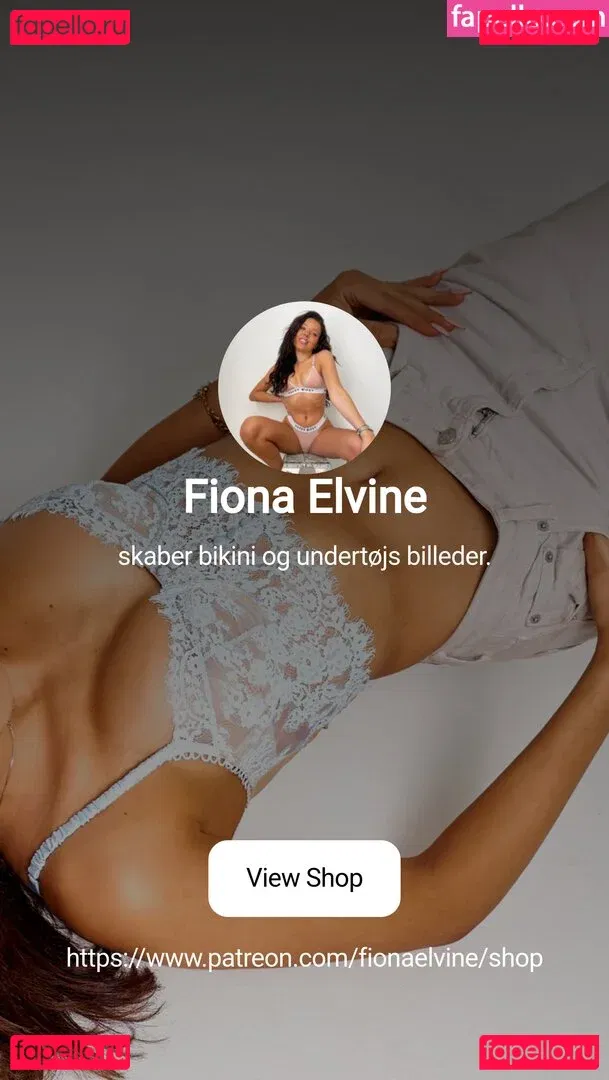 Fiona Elvine Onlyfans Photo Gallery 