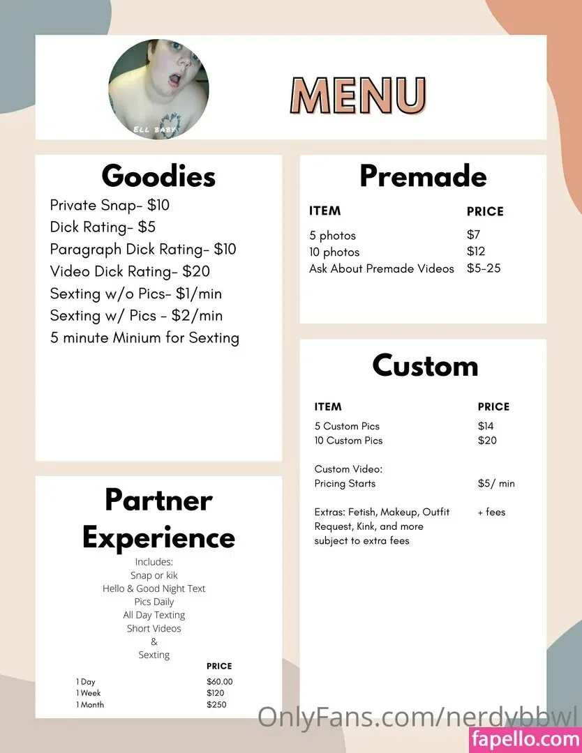 nerdybbwl Onlyfans Photo Gallery 