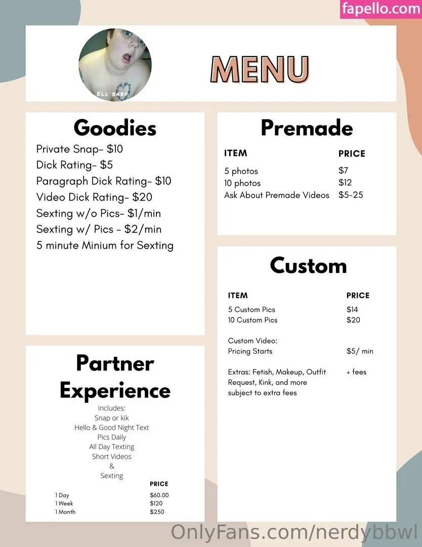 nerdybbwl Onlyfans Photo Gallery 