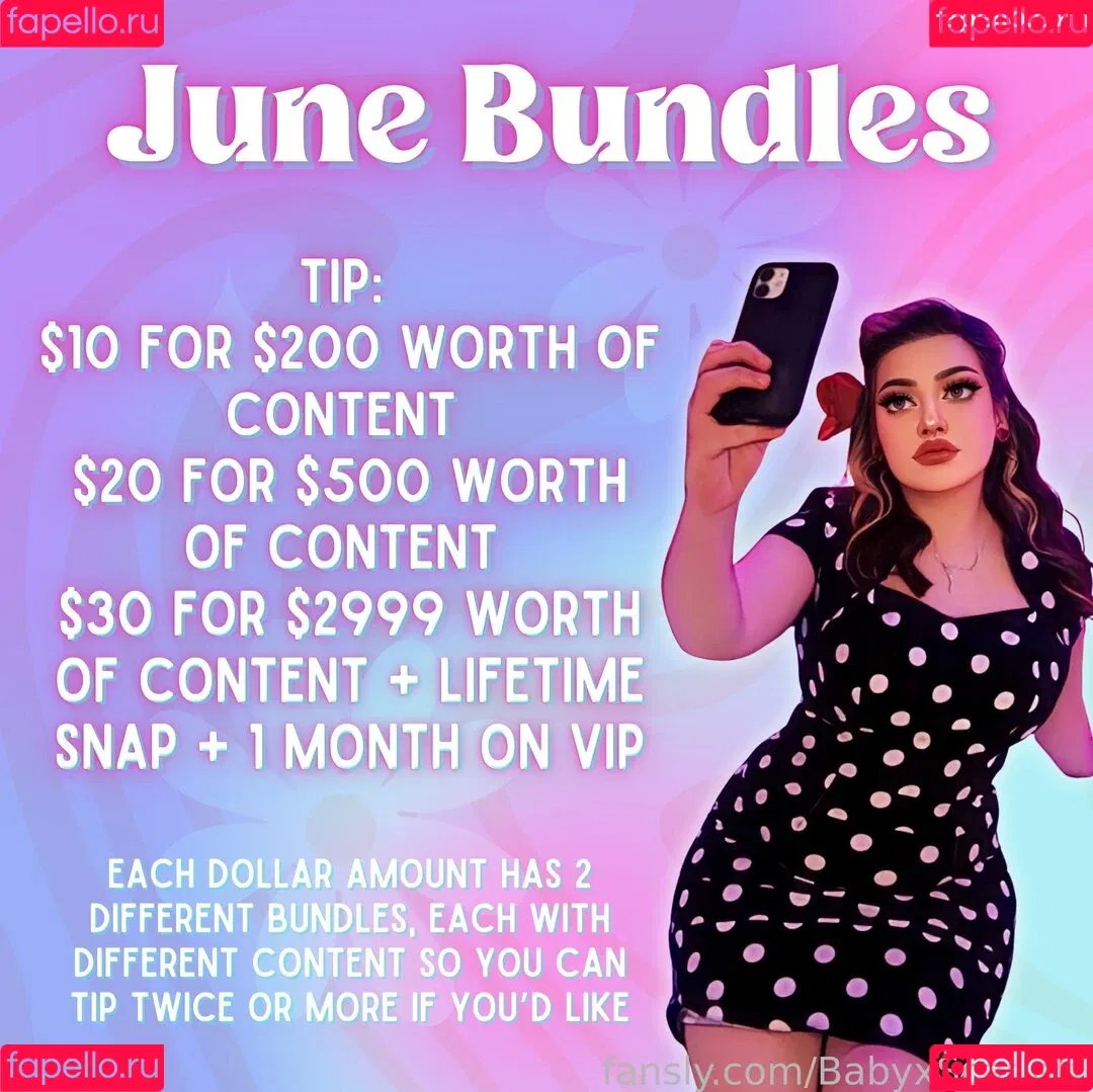 BabyxScarlett Onlyfans Photo Gallery 