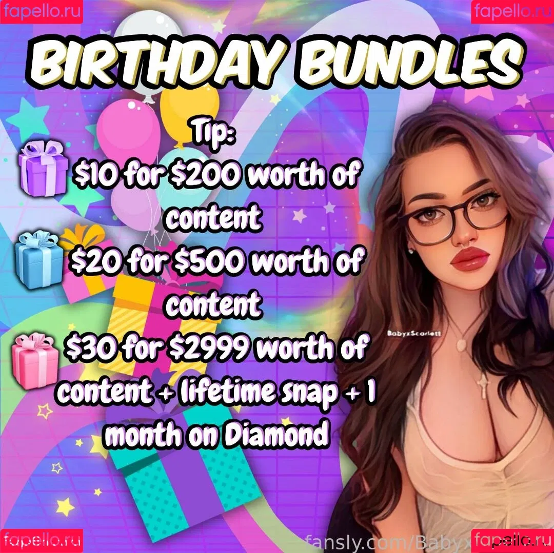 BabyxScarlett Onlyfans Photo Gallery 