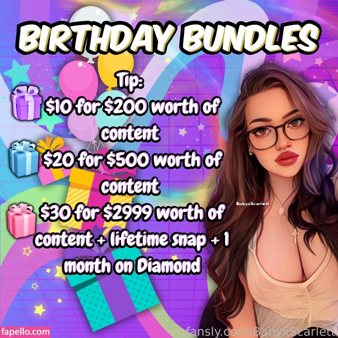 BabyxScarlett Onlyfans Photo Gallery 