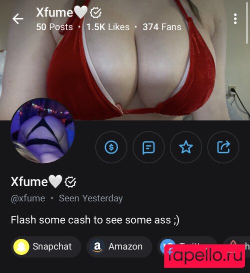 Xfume Nude Onlyfans Photo 9