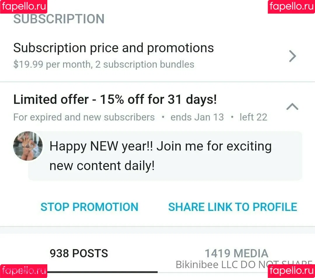 bikinibee_official Onlyfans Photo Gallery 