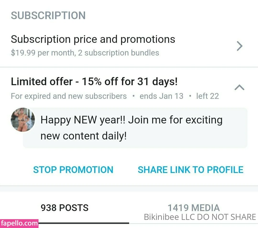 bikinibee_official Onlyfans Photo Gallery 