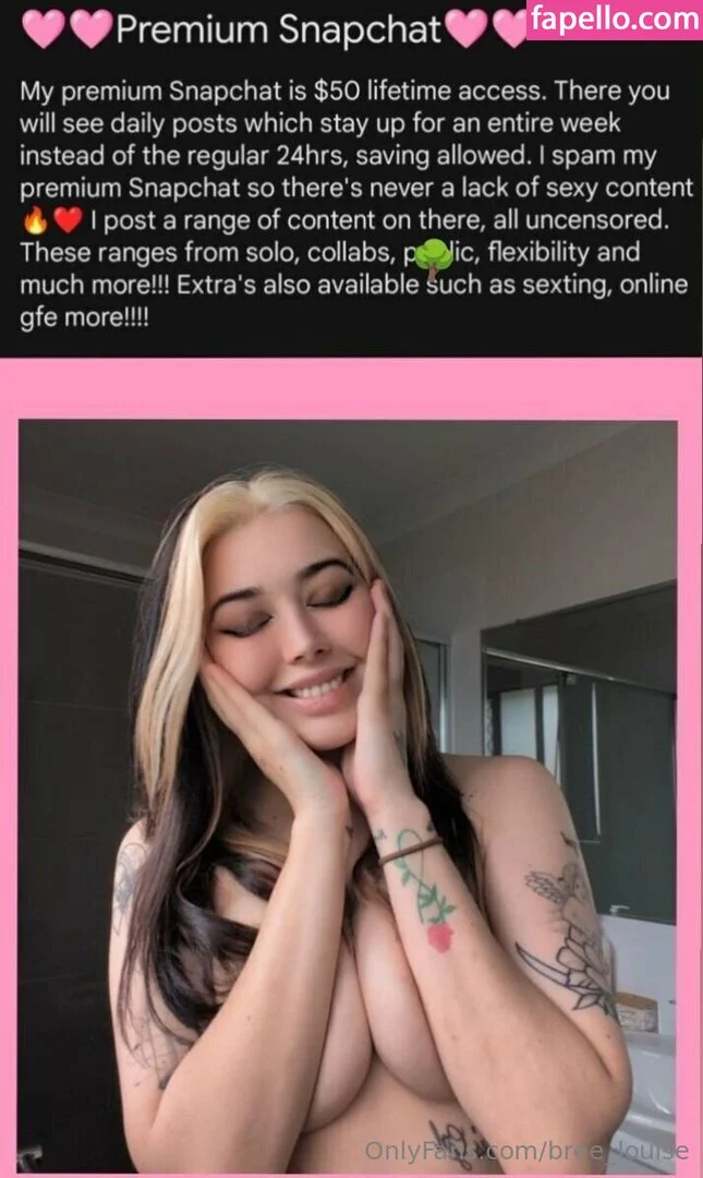 Bree Louise Onlyfans Photo Gallery 