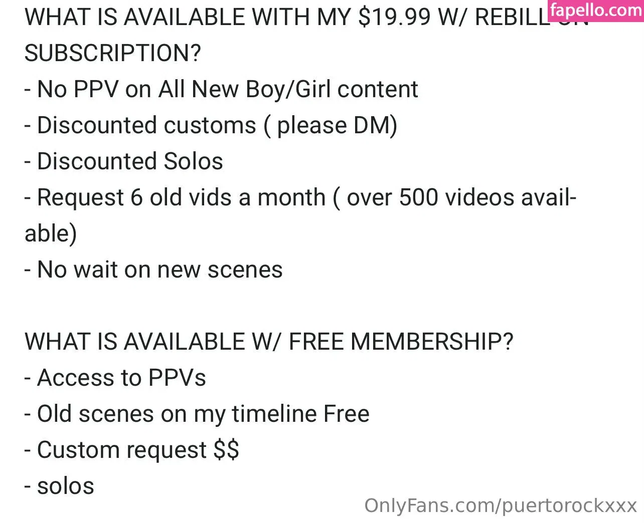 puertorockxxx Onlyfans Photo Gallery 