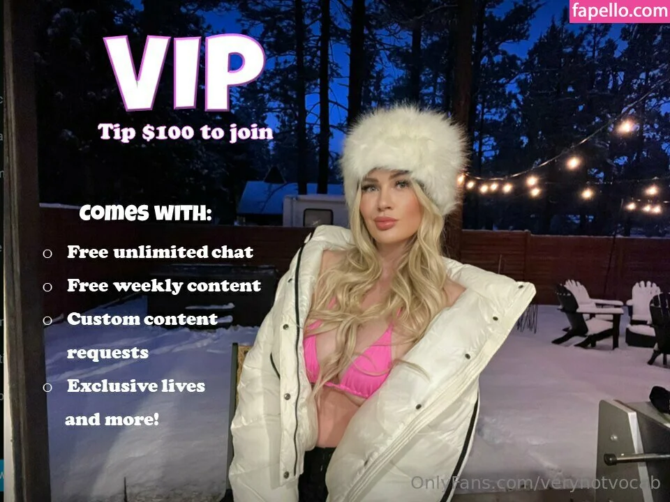 veryhotvocab Onlyfans Photo Gallery 