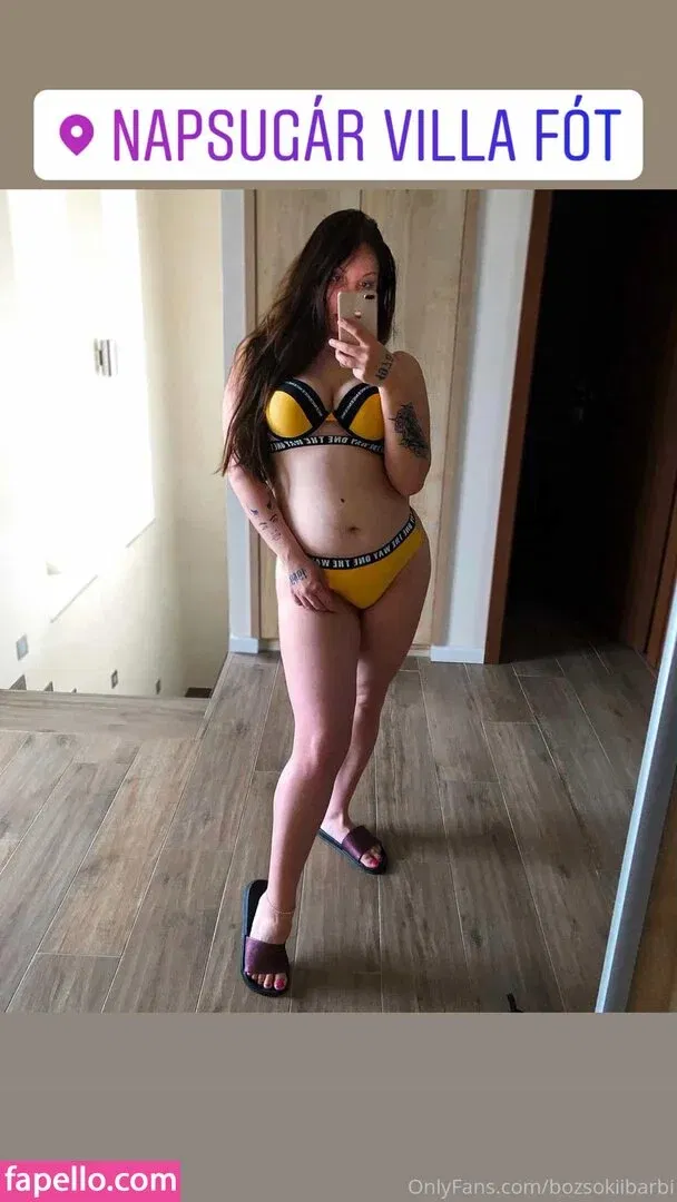 Bozsokii Barbi Onlyfans Photo Gallery 