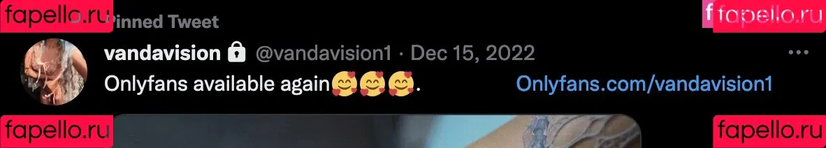 Vanda Vision Onlyfans Photo Gallery 
