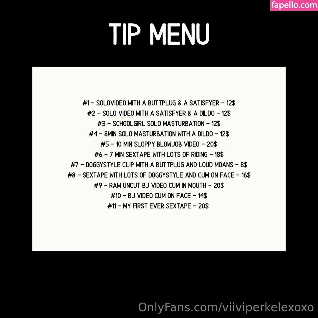 viiviperkelexoxo Onlyfans Photo Gallery 