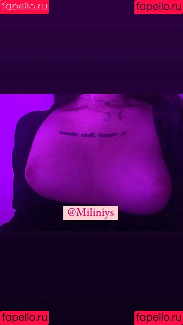 Milniys Onlyfans Photo Gallery 