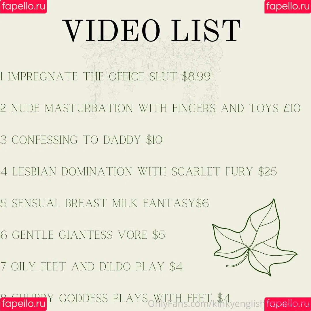 Ivy Wild Onlyfans Photo Gallery 