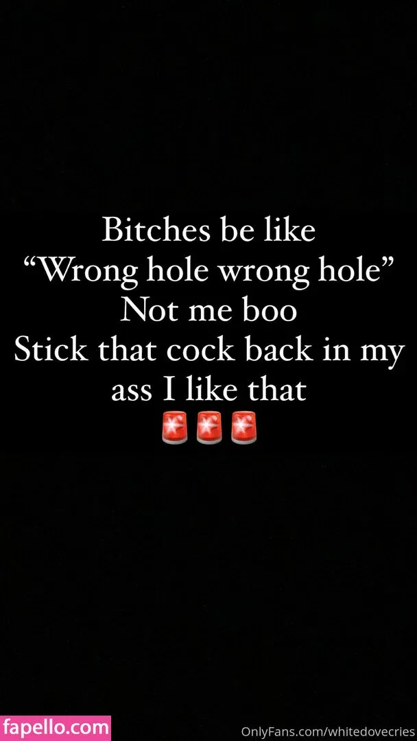 whitedovecries Onlyfans Photo Gallery 