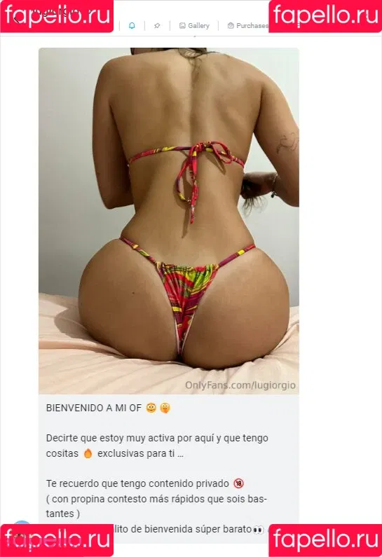 Luana Giorgio Onlyfans Photo Gallery 