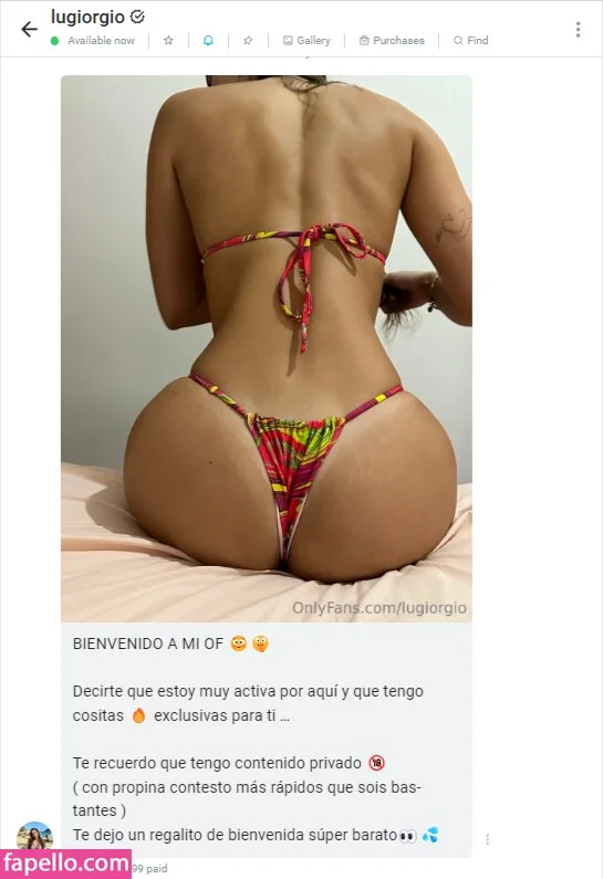 Luana Giorgio Onlyfans Photo Gallery 