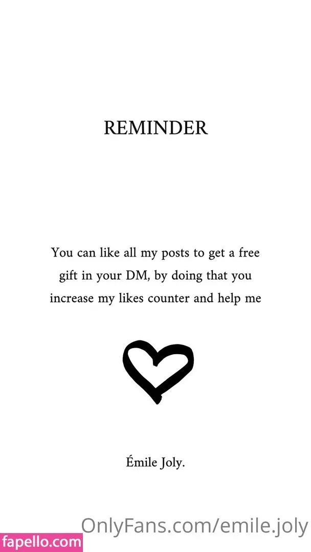 emile4you Onlyfans Photo Gallery 