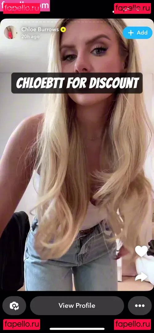 Chloe Burrows Onlyfans Photo Gallery 