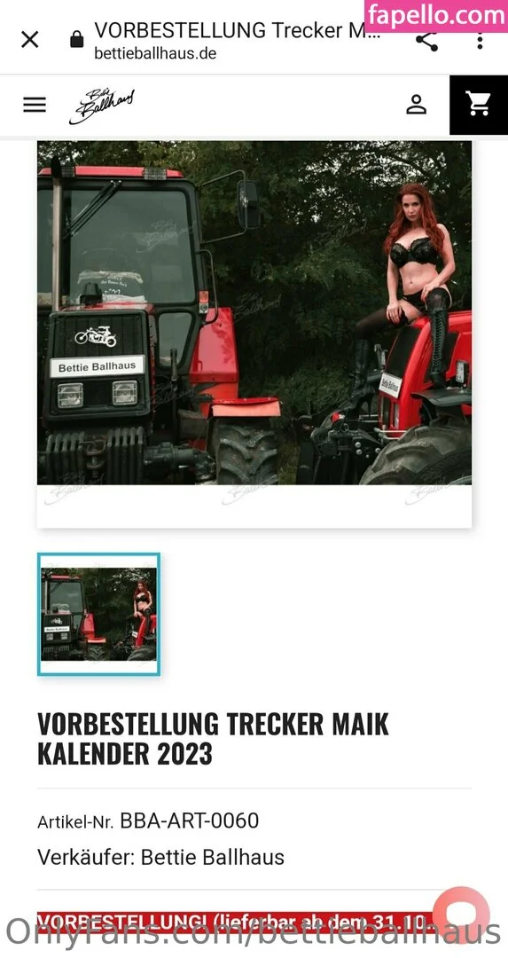 bettieballhaus Onlyfans Photo Gallery 