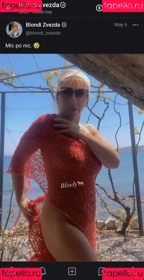 Blondi Zvezda Onlyfans Photo Gallery 