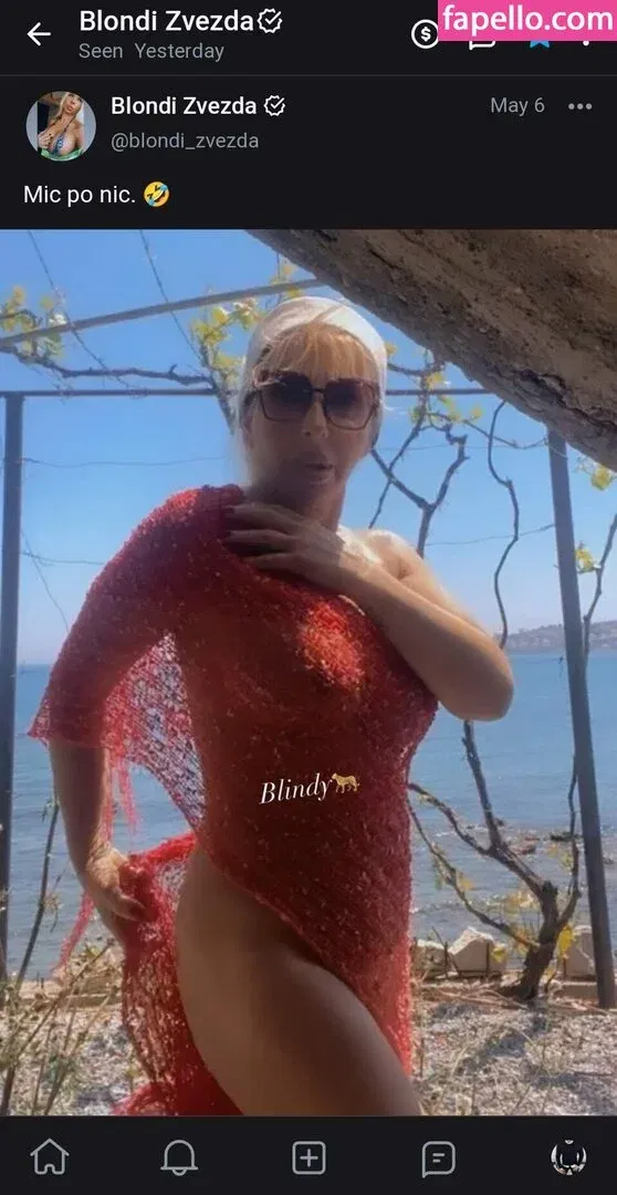 Blondi Zvezda Onlyfans Photo Gallery 