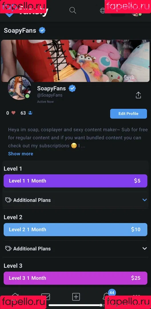 Soapyfans Onlyfans Photo Gallery 
