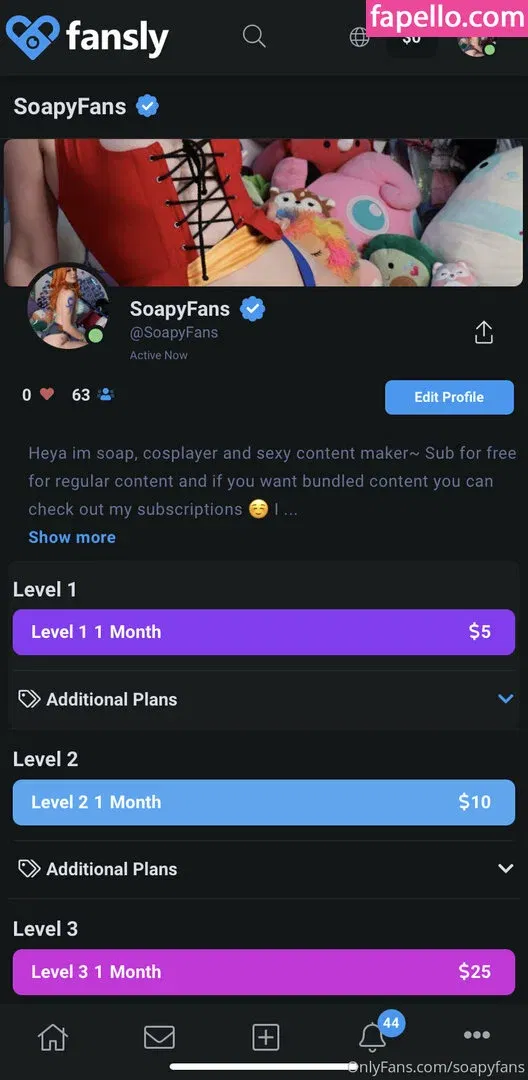 Soapyfans Onlyfans Photo Gallery 