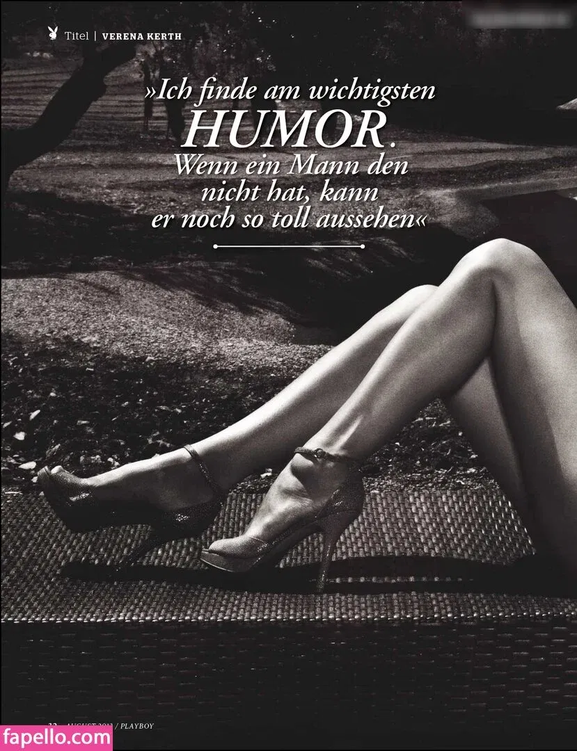 Verena Kerth Onlyfans Photo Gallery 