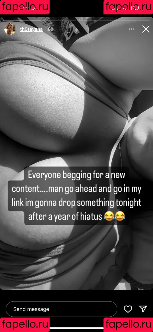 Thotayana Onlyfans Photo Gallery 