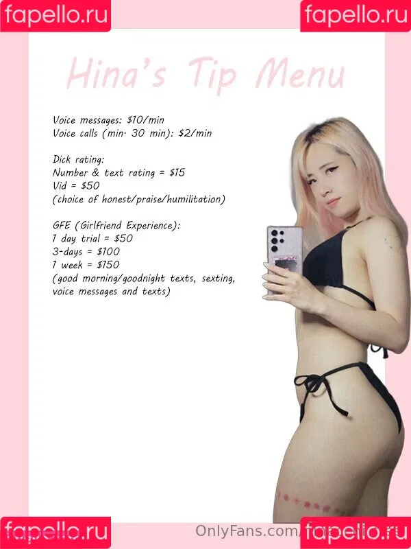 hinacchi_free Onlyfans Photo Gallery 
