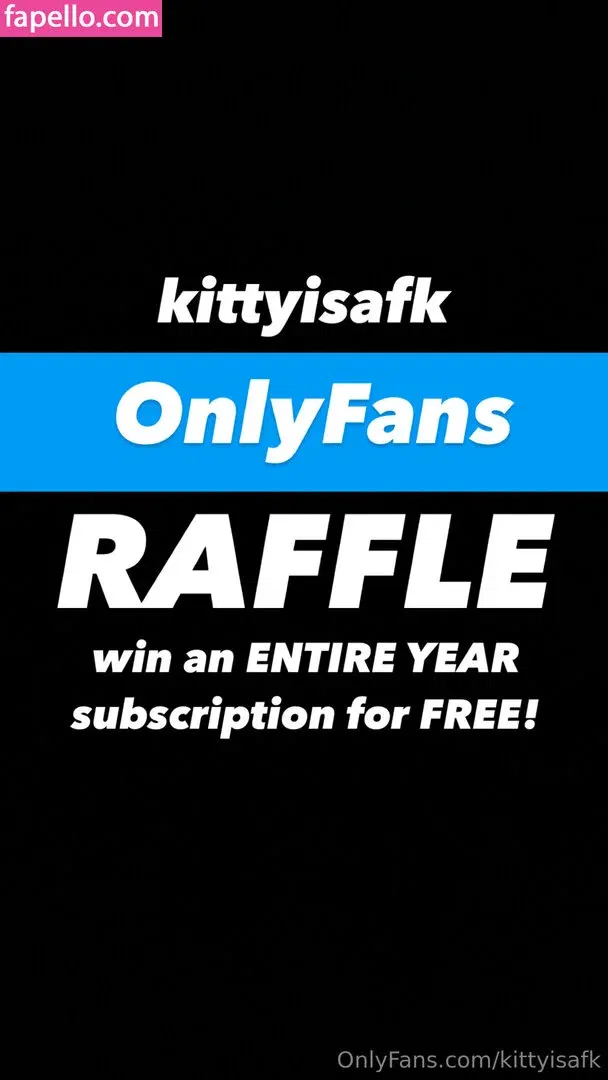 kittyisafk Onlyfans Photo Gallery 