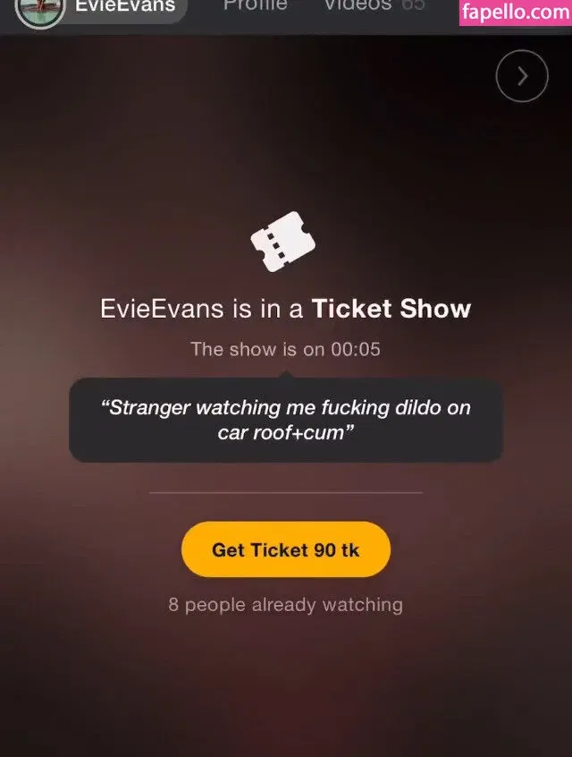 EvieEvans Onlyfans Photo Gallery 