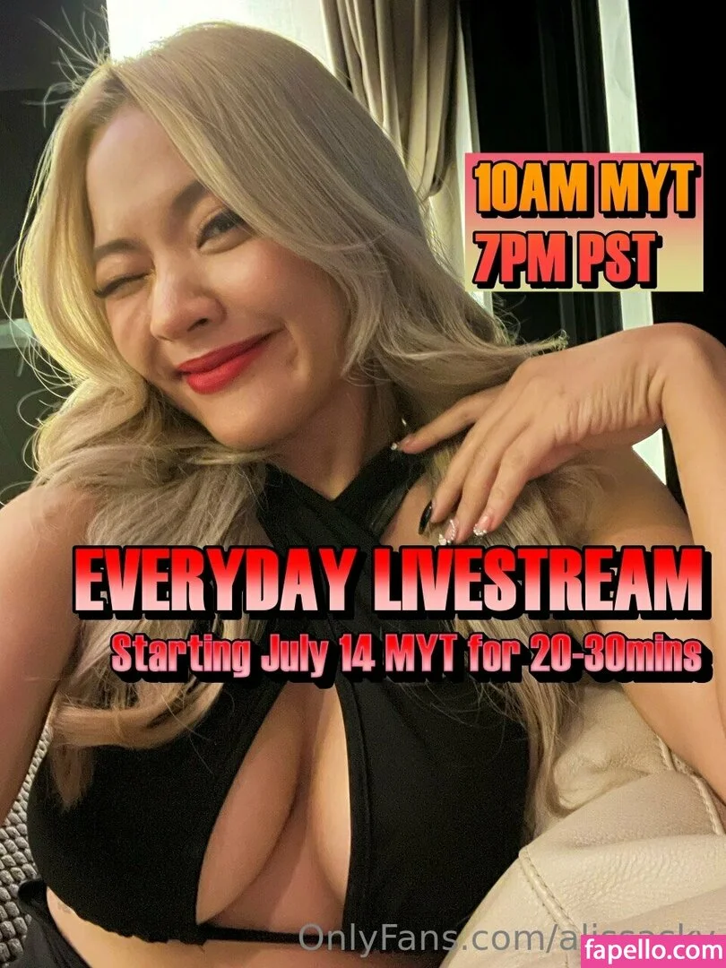 alissasky Onlyfans Photo Gallery 