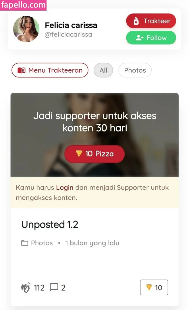 Felicia Carissa Onlyfans Photo Gallery 