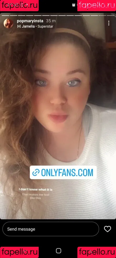 Pop Mary Onlyfans Photo Gallery 