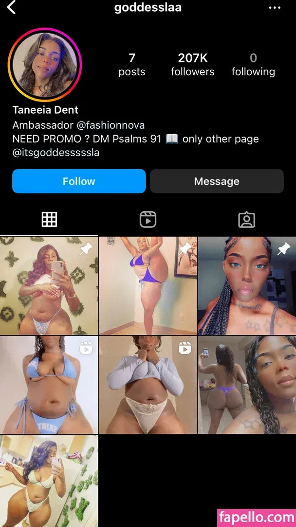 Itsgodesssssla Onlyfans Photo Gallery 