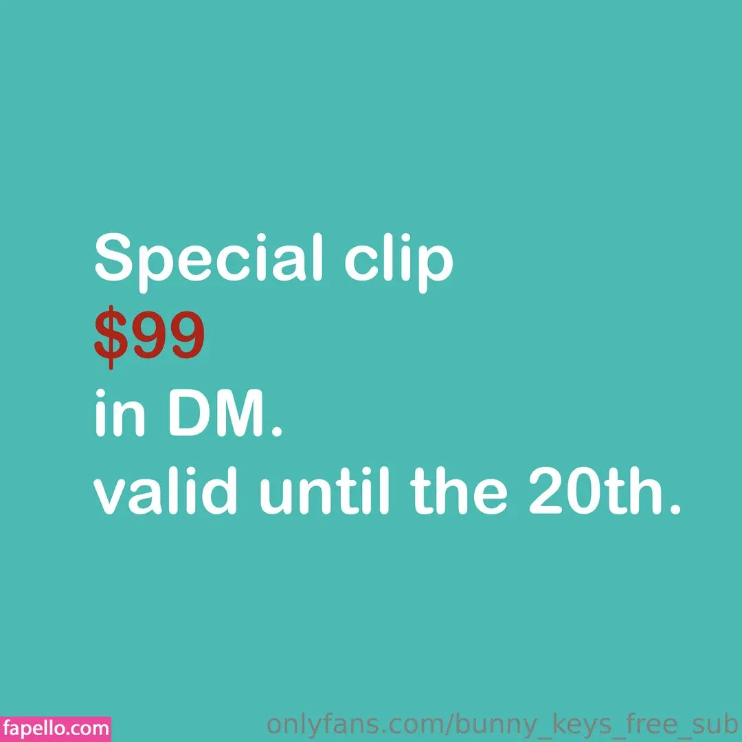 bunny_keys_free_sub Onlyfans Photo Gallery 