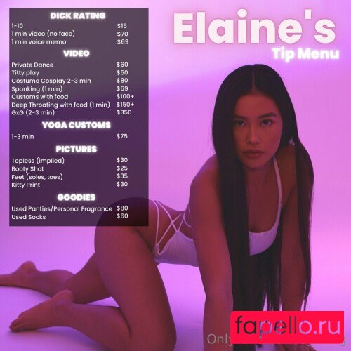 Elainethi Nude Onlyfans Photo 6