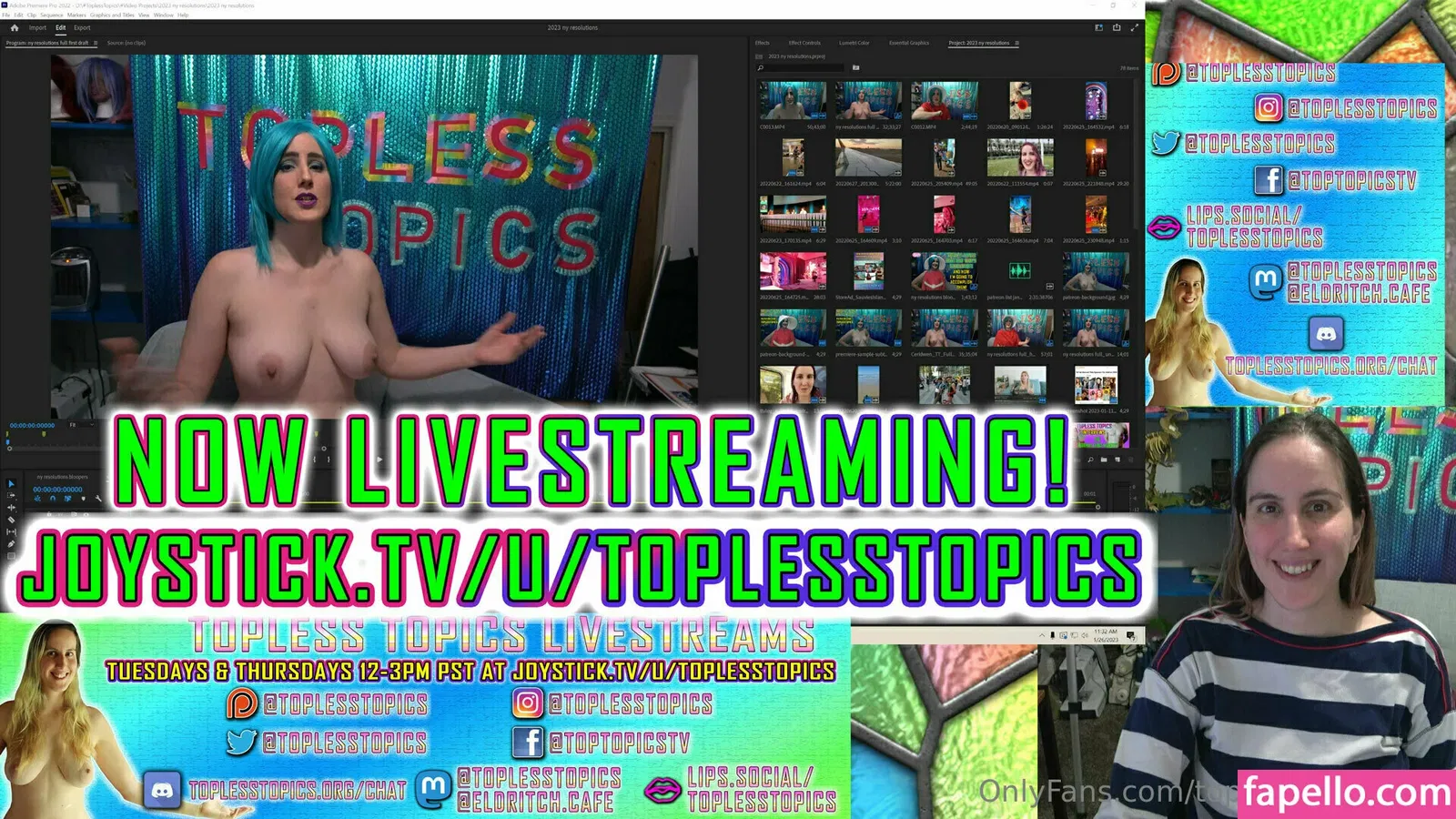 toplesstopicsfree Onlyfans Photo Gallery 