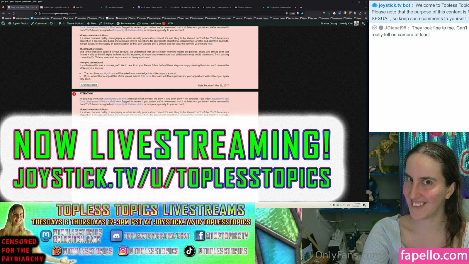 toplesstopicsfree Onlyfans Photo Gallery 