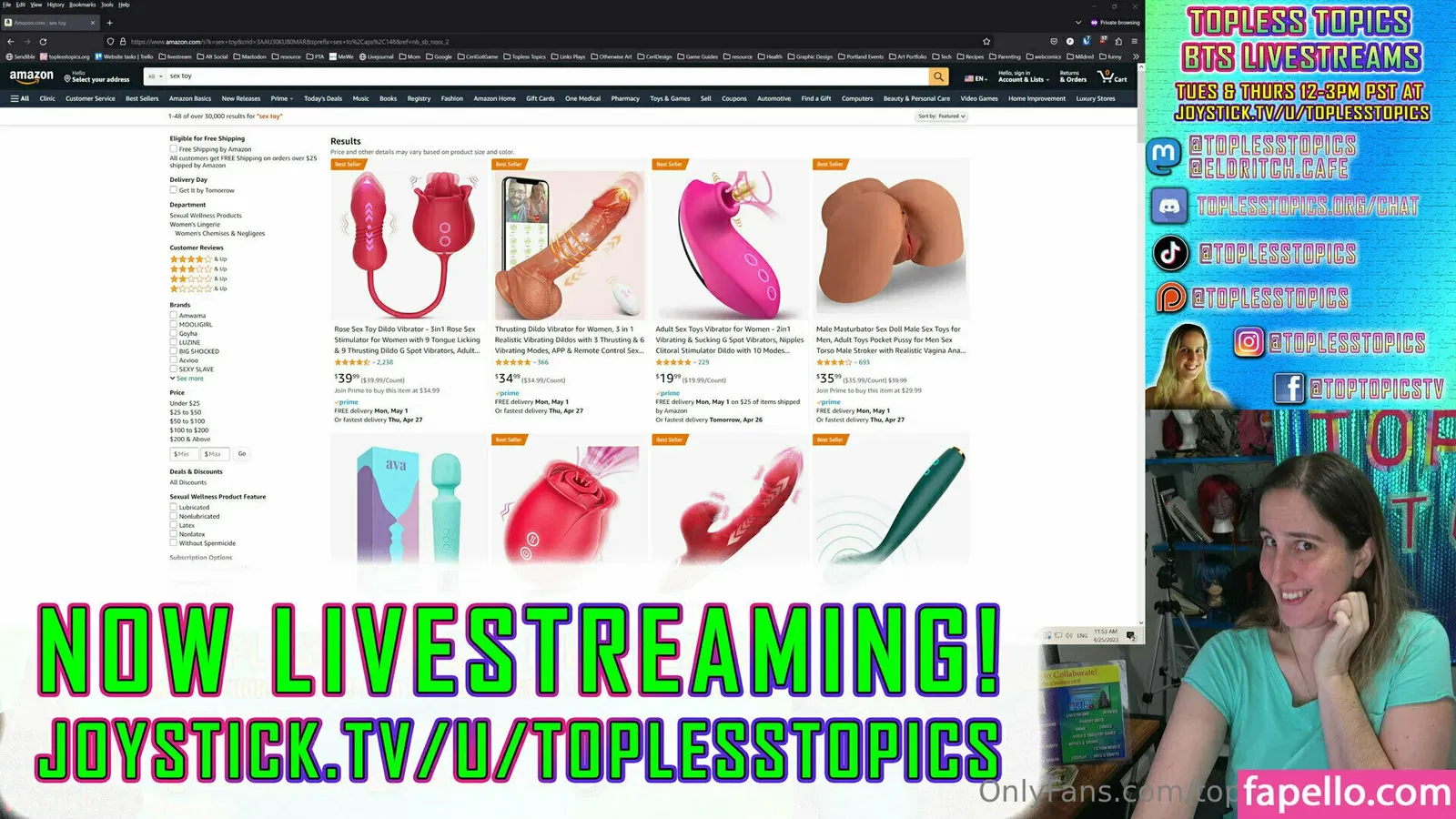 toplesstopicsfree Onlyfans Photo Gallery 