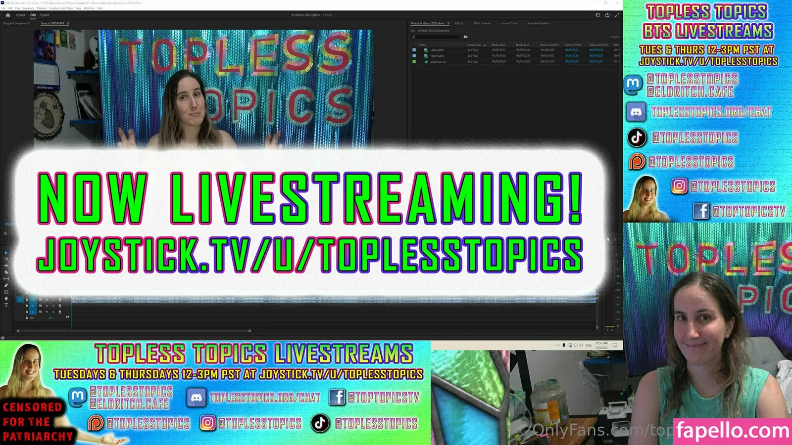 toplesstopicsfree Onlyfans Photo Gallery 