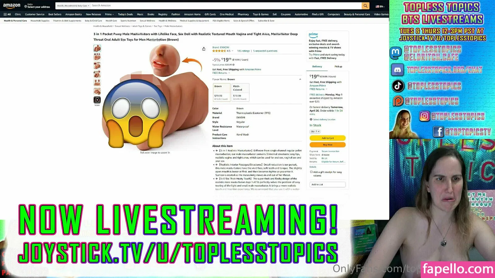 toplesstopicsfree Onlyfans Photo Gallery 