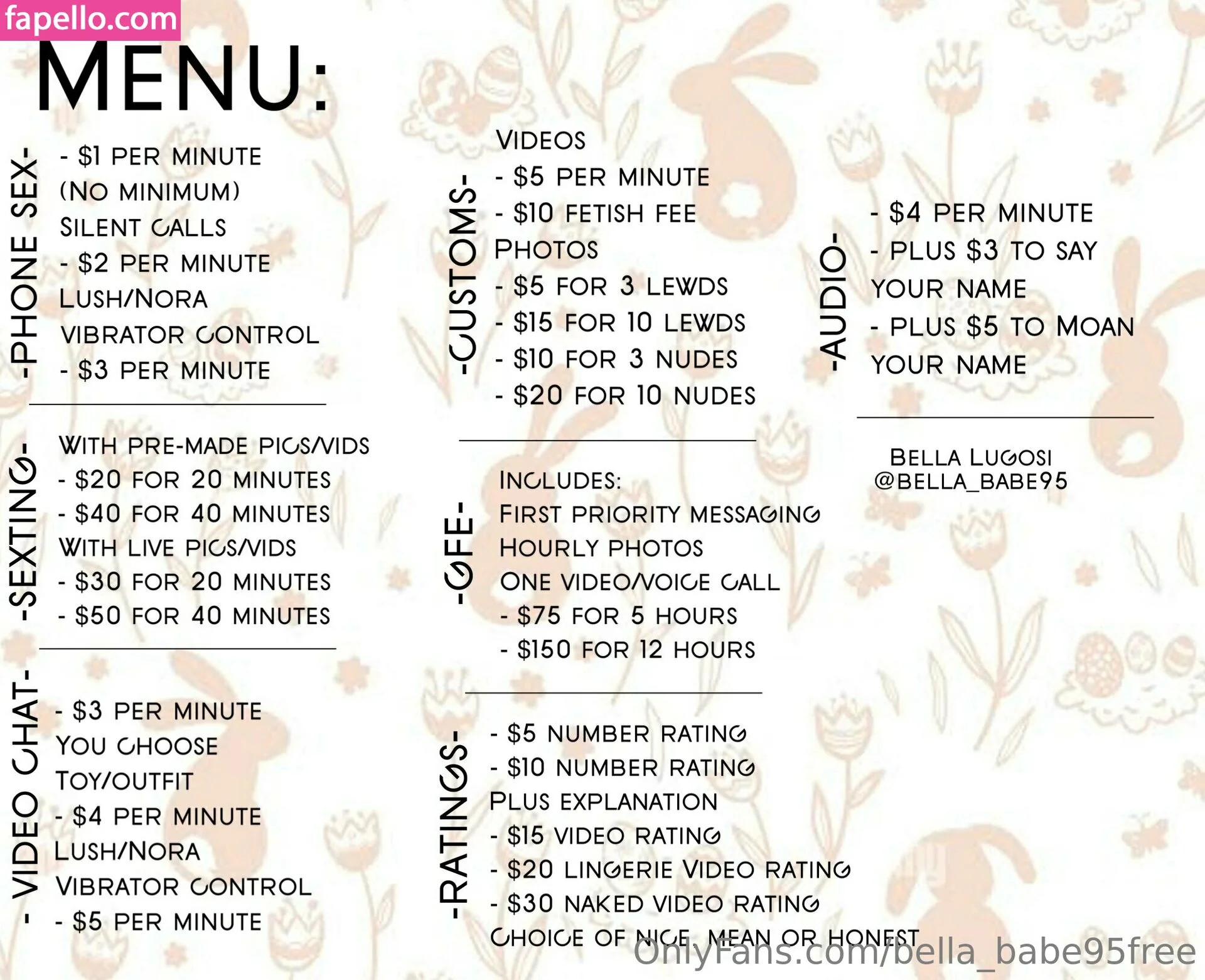 bella_babe95free Onlyfans Photo Gallery 