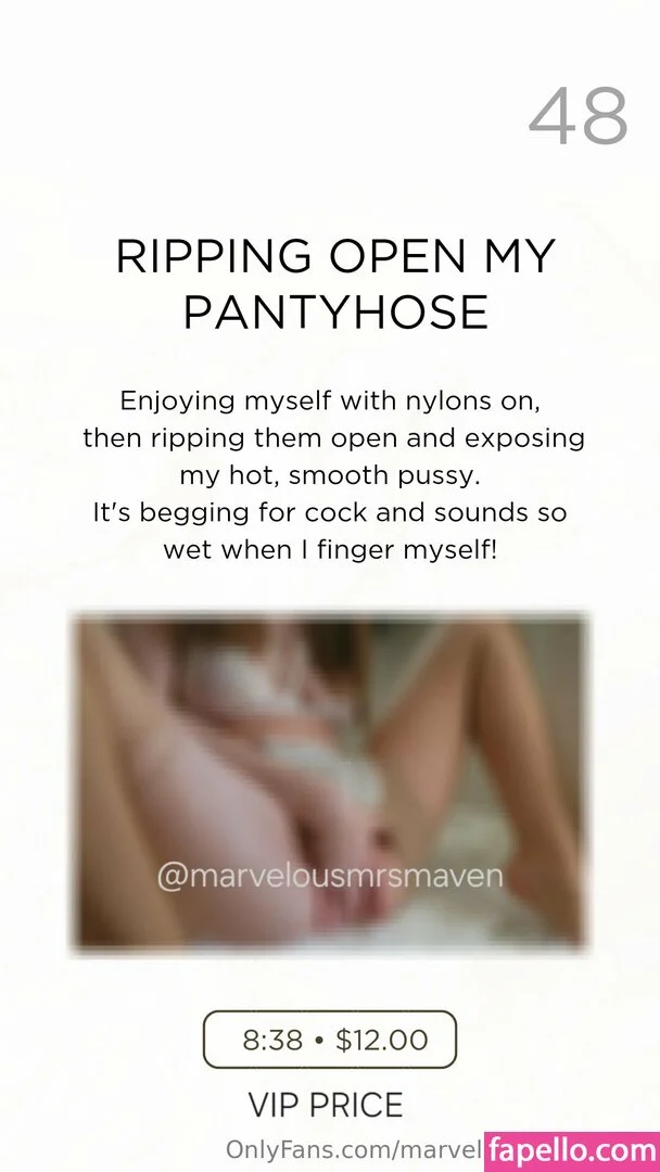 mrsmaven_free Nude Onlyfans Photo 14